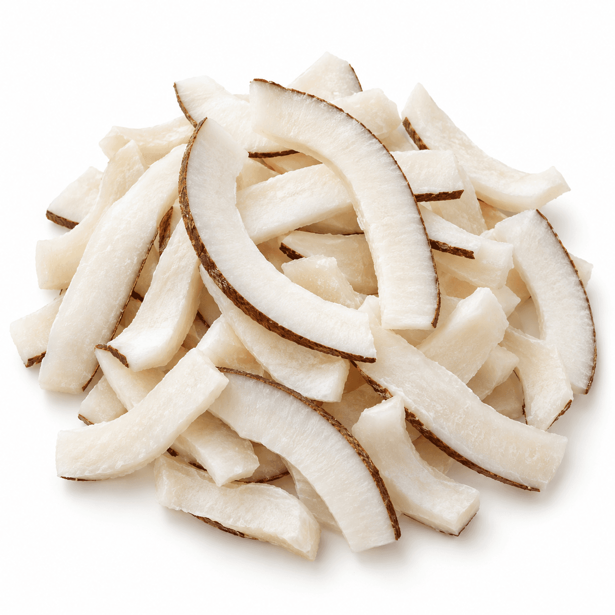 AI-generated illustration of coconut slices