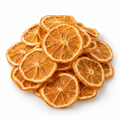 AI-generated illustration of dried orange