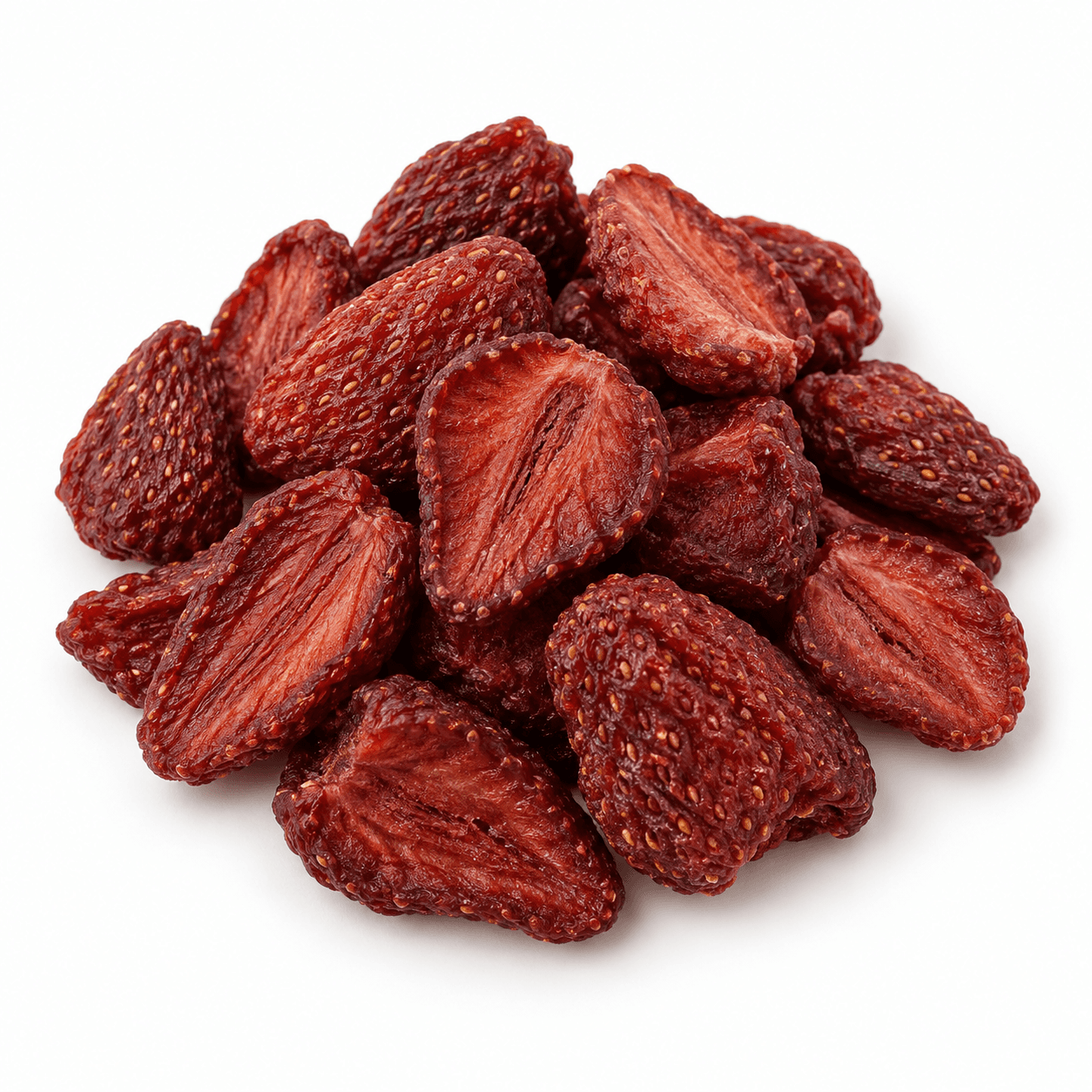 AI-generated illustration of dried strawberry