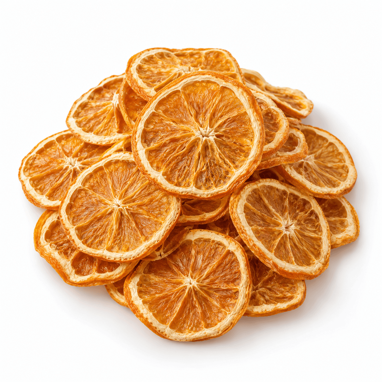 AI-generated illustration of dried orange